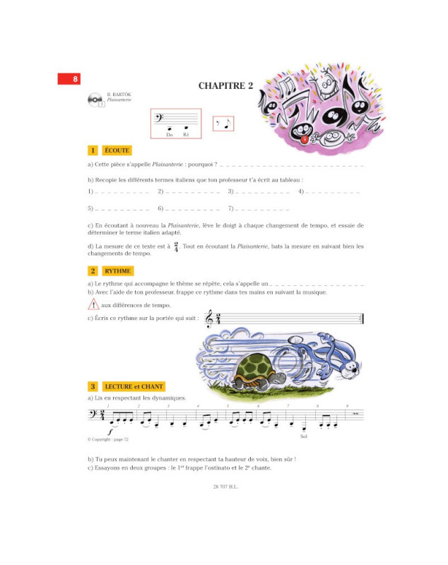 La Magie de la musique Volume 3 - Editions Henry Lemoine