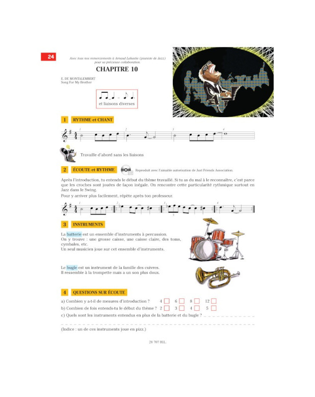 La Magie de la musique Volume 3 - Editions Henry Lemoine