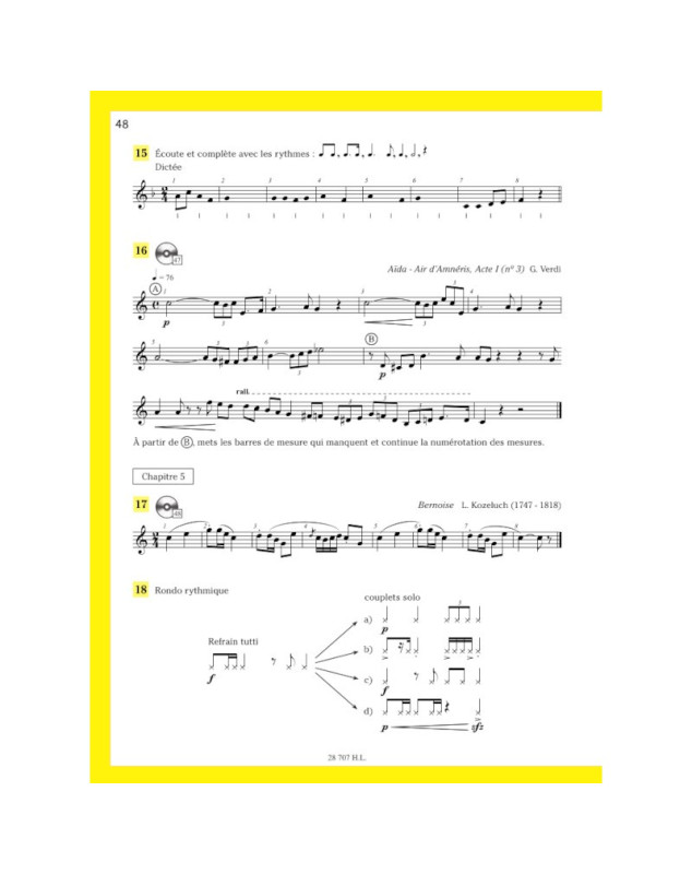 La Magie de la musique Volume 3 - Editions Henry Lemoine