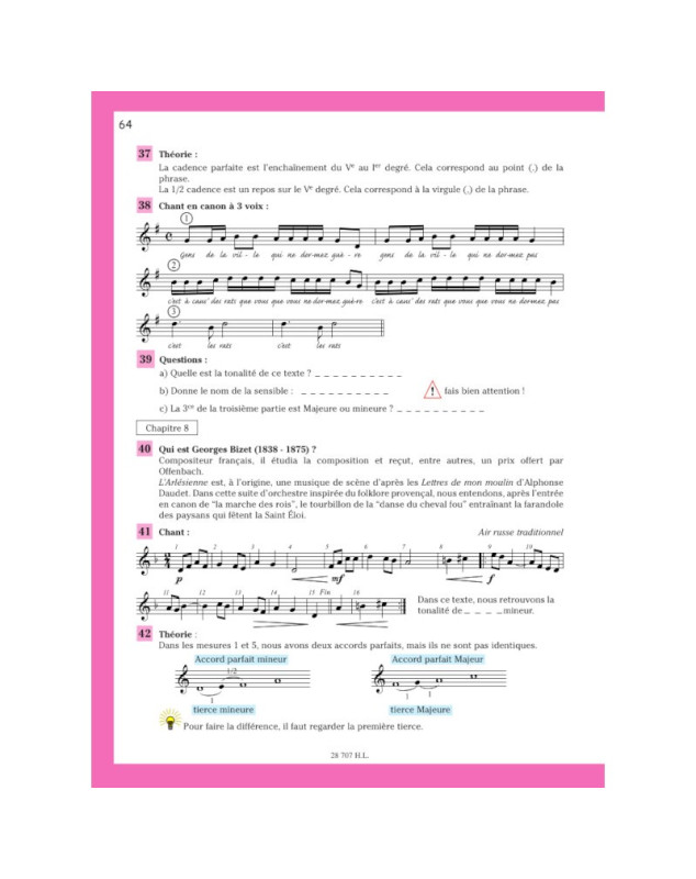 La Magie de la musique Volume 3 - Editions Henry Lemoine