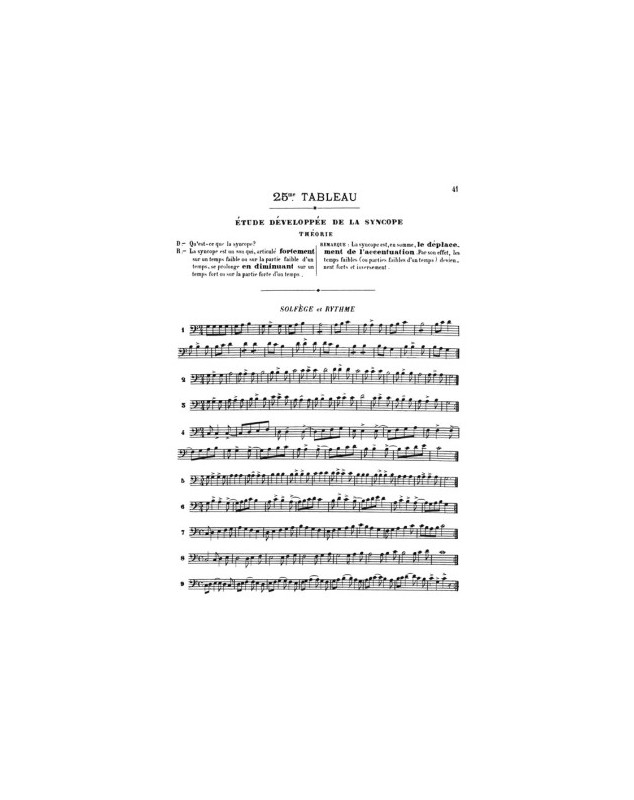 Solfège Populaire - Clé De Fa - Ernest Van de Velde