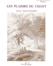 Les Plaisirs du chant Volume 2 - Voix moyenne et élevée et piano