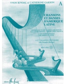 Chansons et Danses d'Amérique Latine Vol. A - Harpe - Henry Lemoine