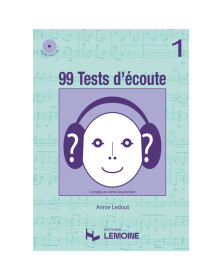 99 Tests d'Ecoute Vol.1 Recueil + CD - Annie Ledout - Henry Lemoine