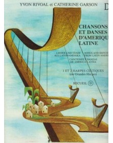 Chansons et Danses d'Amérique Latine Vol. D - Harpe - Henry Lemoine