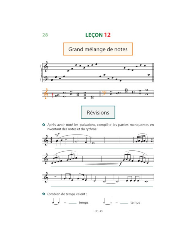 Petit cahier Vol.1 - Marie-Hélène Siciliano - HCube