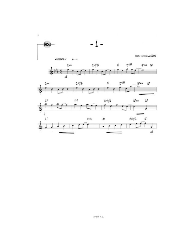 Jazz Attitude Volume 1 - Flûte - Jean-Marc Allerme - Henry Lemoine