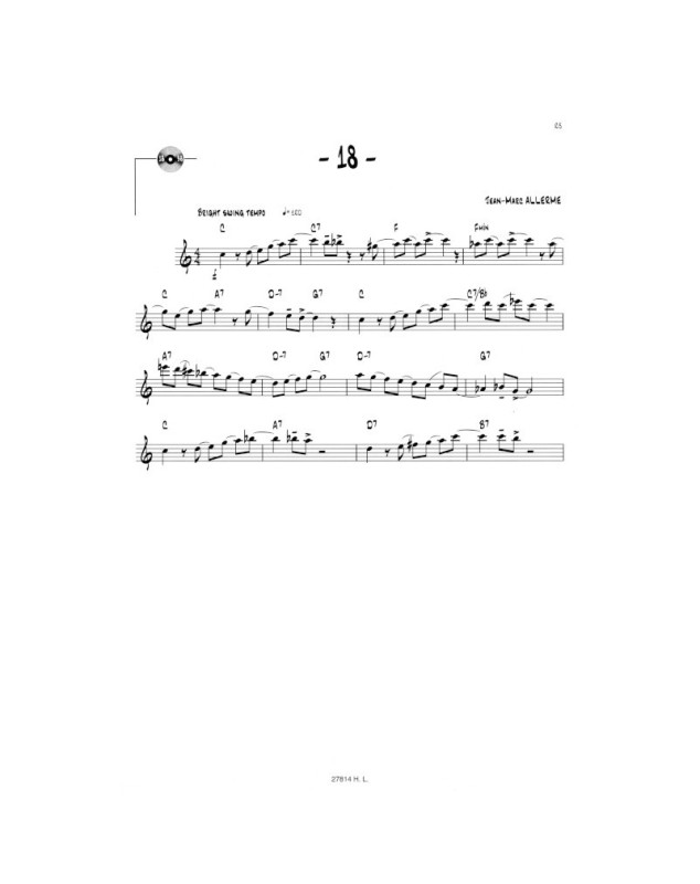 Jazz Attitude Volume 1 - Flûte - Jean-Marc Allerme - Henry Lemoine