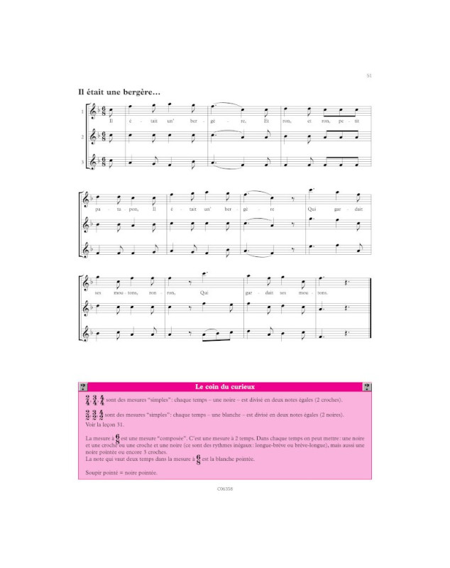 Arlette Biget et Claude-Henry Joubert : Méthode de flûte Volume 1 (32 Leçons débutants)