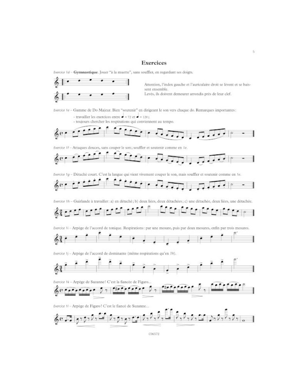 Arlette Biget et Claude-Henry Joubert : Méthode de flûte Vol.2