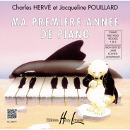 Charles Hervé et Jacqueline Pouillard : Ma première année de piano (CD)