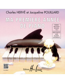 Charles Hervé et Jacqueline Pouillard : Ma première année de piano (CD)
