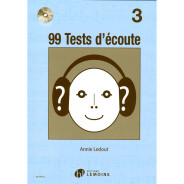99 Tests d'Ecoute Vol. 3 - Annie Ledout - Editions Henry Lemoine