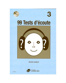 99 Tests d'Ecoute Vol. 3 - Annie Ledout - Editions Henry Lemoine