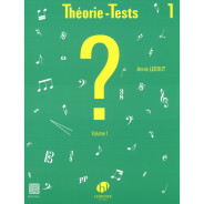 Théorie-tests Volume 1 - Annie Ledout - Editions Henry Lemoine