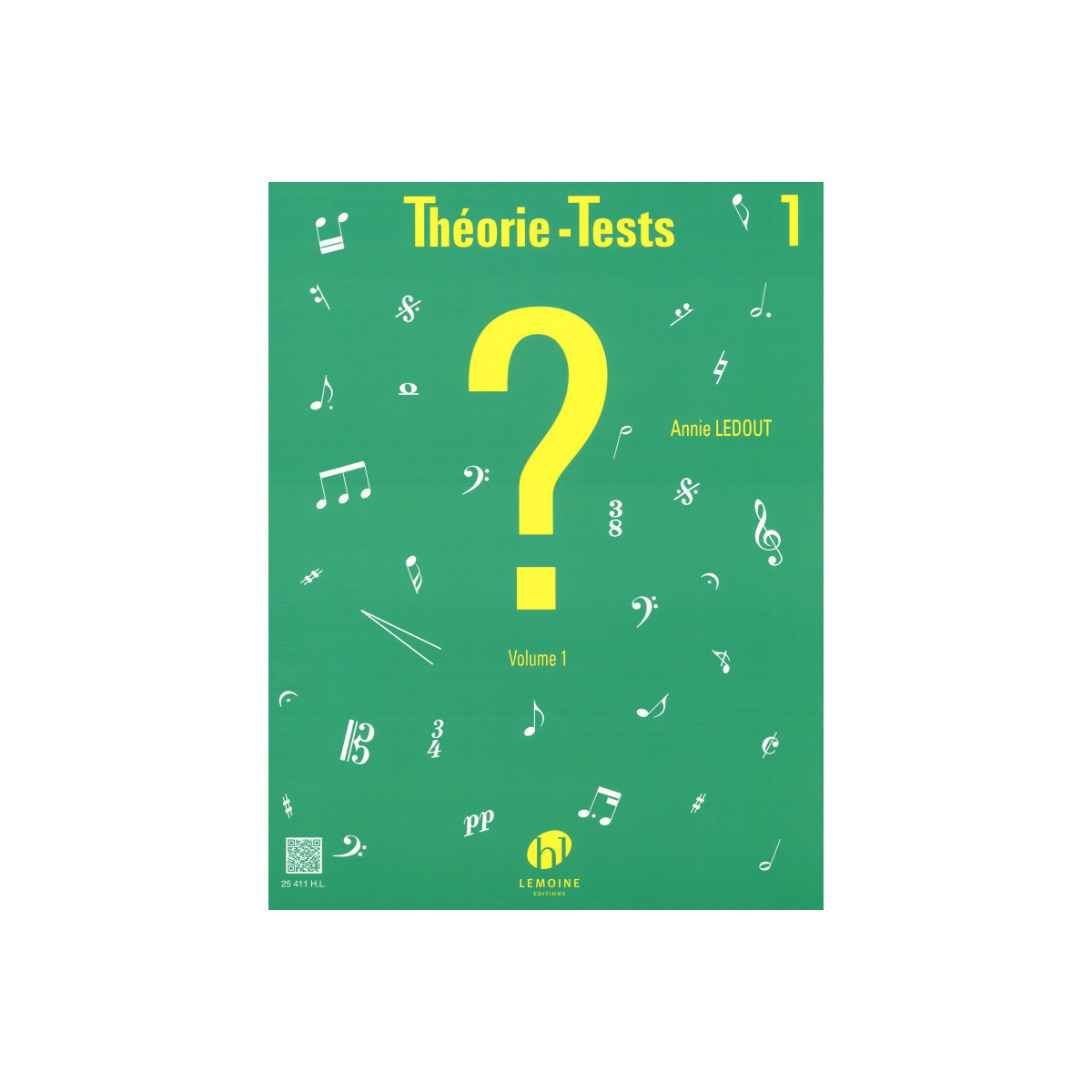 Théorie-tests Volume 1 - Annie Ledout - Editions Henry Lemoine