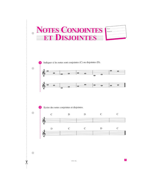 Théorie-tests Volume 1 - Annie Ledout - Editions Henry Lemoine