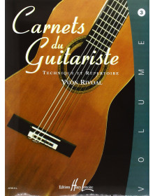 Yvon Rivoal : Carnets du guitariste Volume 3
