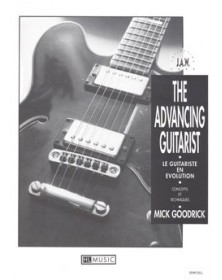 Advancing guitarist