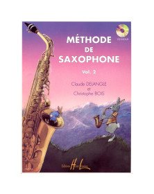 Méthode de saxophone Volume 2 - Delangle Bois - Henry Lemoine