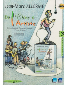 Jean-Marc Allerme : De L'élève à L'artiste Volume 3 - Livre du professeur