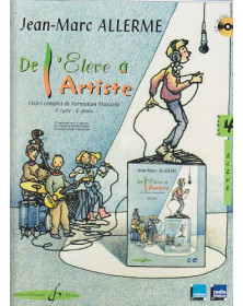 De L'élève à L'artiste Volume  4 - Livre De L'élève - Allerme - Billaudot