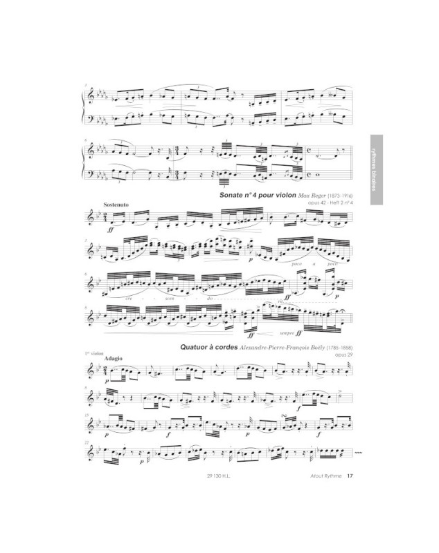 Atout Rythme (3ème cycle et cycle spécialisé) - Editions Henry Lemoine