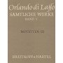 Orlando di Lasso : Sämtliche Werke, Band 5