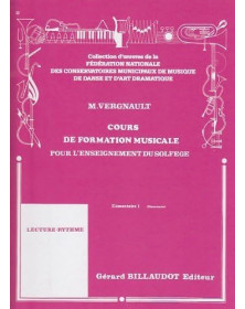 Michel Vergnault : Cours de Formation Musicale - Elémentaire 1