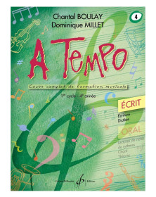 Chantal Boulay : A Tempo - Ecrit - Volume 4