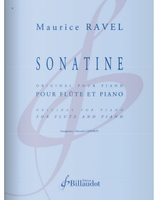 Maurice Ravel : Sonatine pour flûte (original pour piano)