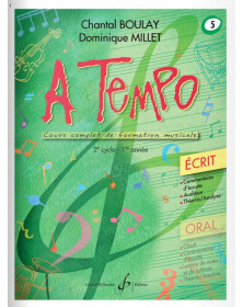 A Tempo Volume 5 - Ecrit