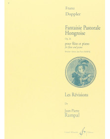 Doppler : Fantaisie Pastorale Hongroise Opus 26 - éditions Gérard Billaudot - GB2166