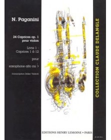 24 Caprices Op.1, Vol.1