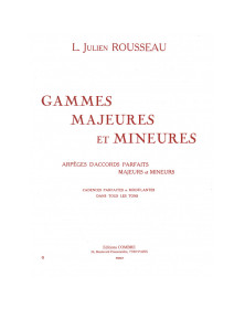 L. Julien-Rousseau : Gammes majeures et mineures