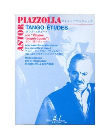 Astor Piazzolla : Tango - Etudes (6) ou Etudes tanguistiques Pour Saxophone