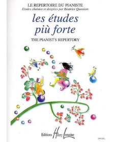 Les Études Piu Forte - Piano - Béatrice Quoniam - Editions Henry Lemoine