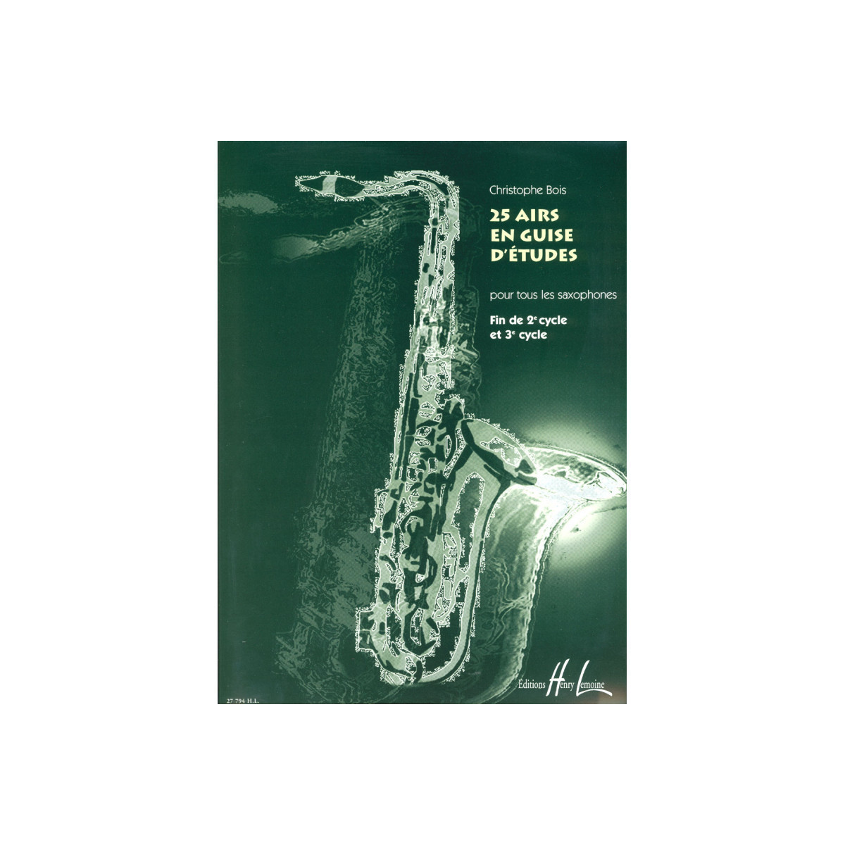 Christophe Bois : 25 Airs en guise d'études