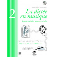 La dictée en musique Vol. 2 (élève)