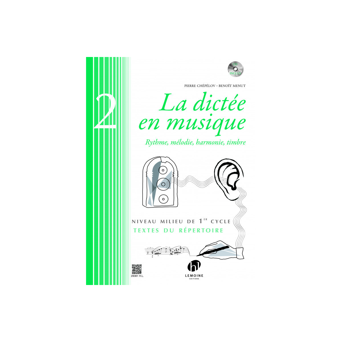 La dictée en musique Vol. 2 (élève)