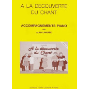 A la découverte du chant (acc. piano)