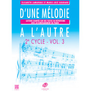 D'une mélodie à l'autre Vol.3 - 2ème cycle