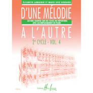 D'une mélodie à l'autre Vol.4 - 2ème cycle