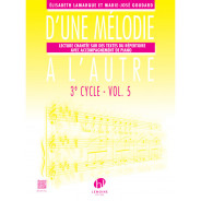 D'une mélodie à l'autre Vol.5 - 3ème cycle