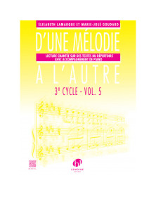 D'une mélodie à l'autre Vol.5 - 3ème cycle