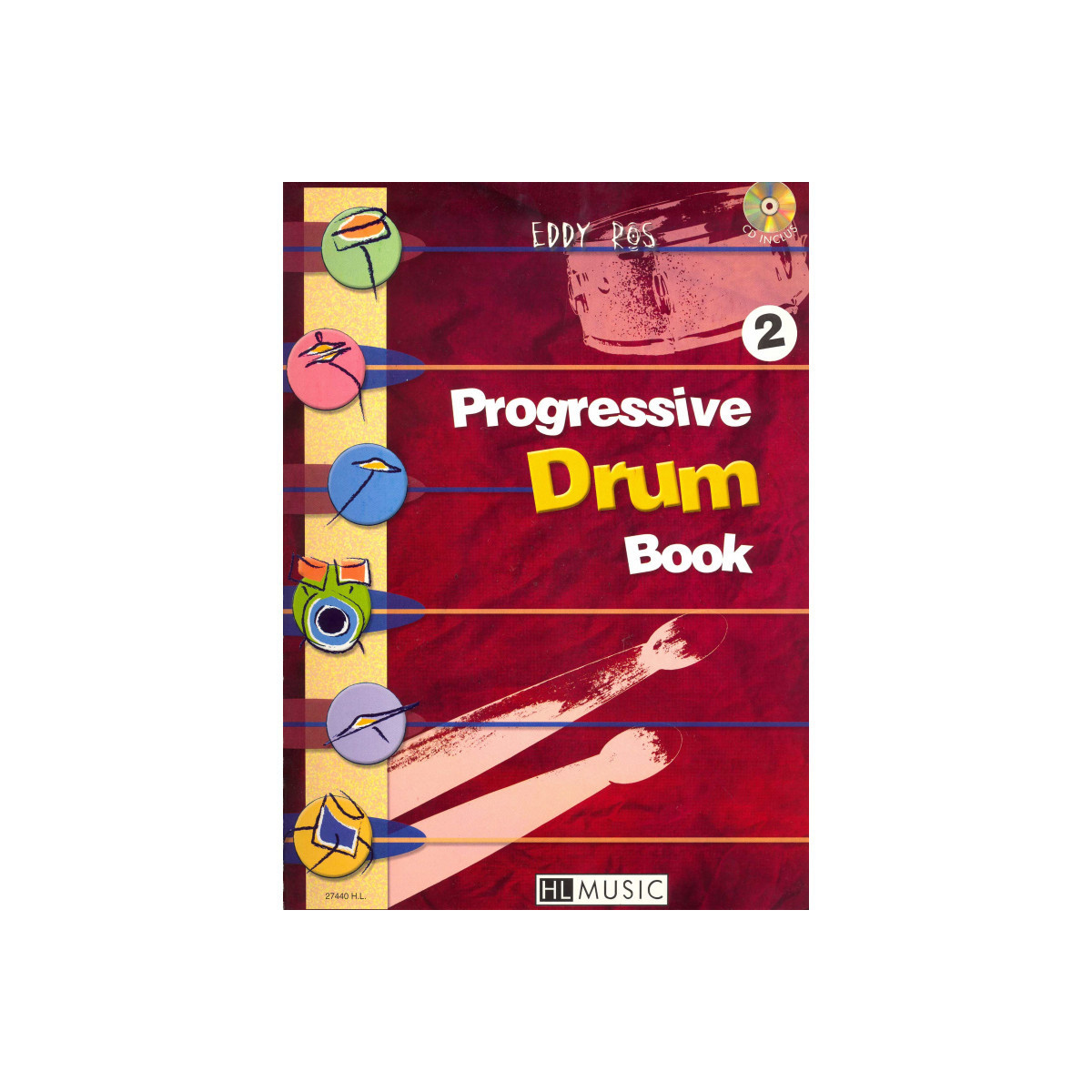 Eddy Ros : Progressive Drum Book 2