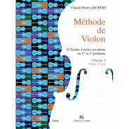 Claude-Henry Joubert : Méthode de violon Vol.3