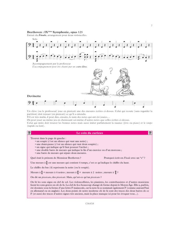 Méthode de violoncelle Vol.1 - Claude-Henry Joubert - Editions Combre