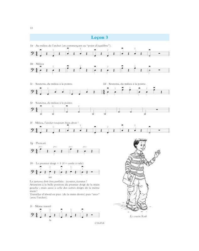 Méthode de violoncelle Vol.1 - Claude-Henry Joubert - Editions Combre