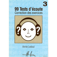 Annie Ledout : 99 Tests d'Ecoute Vol.3 - corrigés